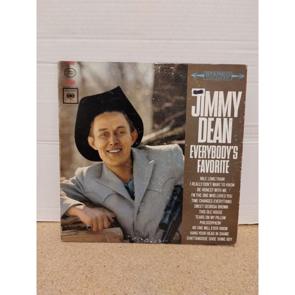 Jimmy Dean Everybody's Favorite LP Columbia CS 8827